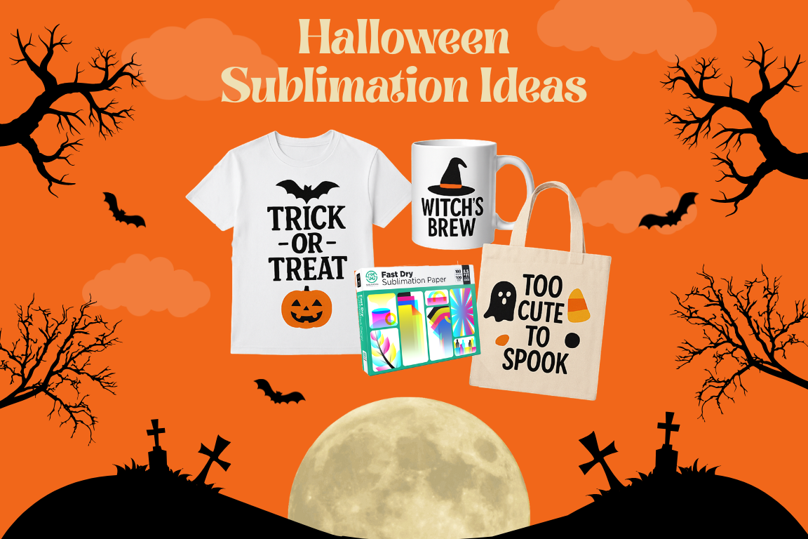 Halloween Sublimation Ideas: Spooktacular DIY Projects Using Sublimation Master Paper