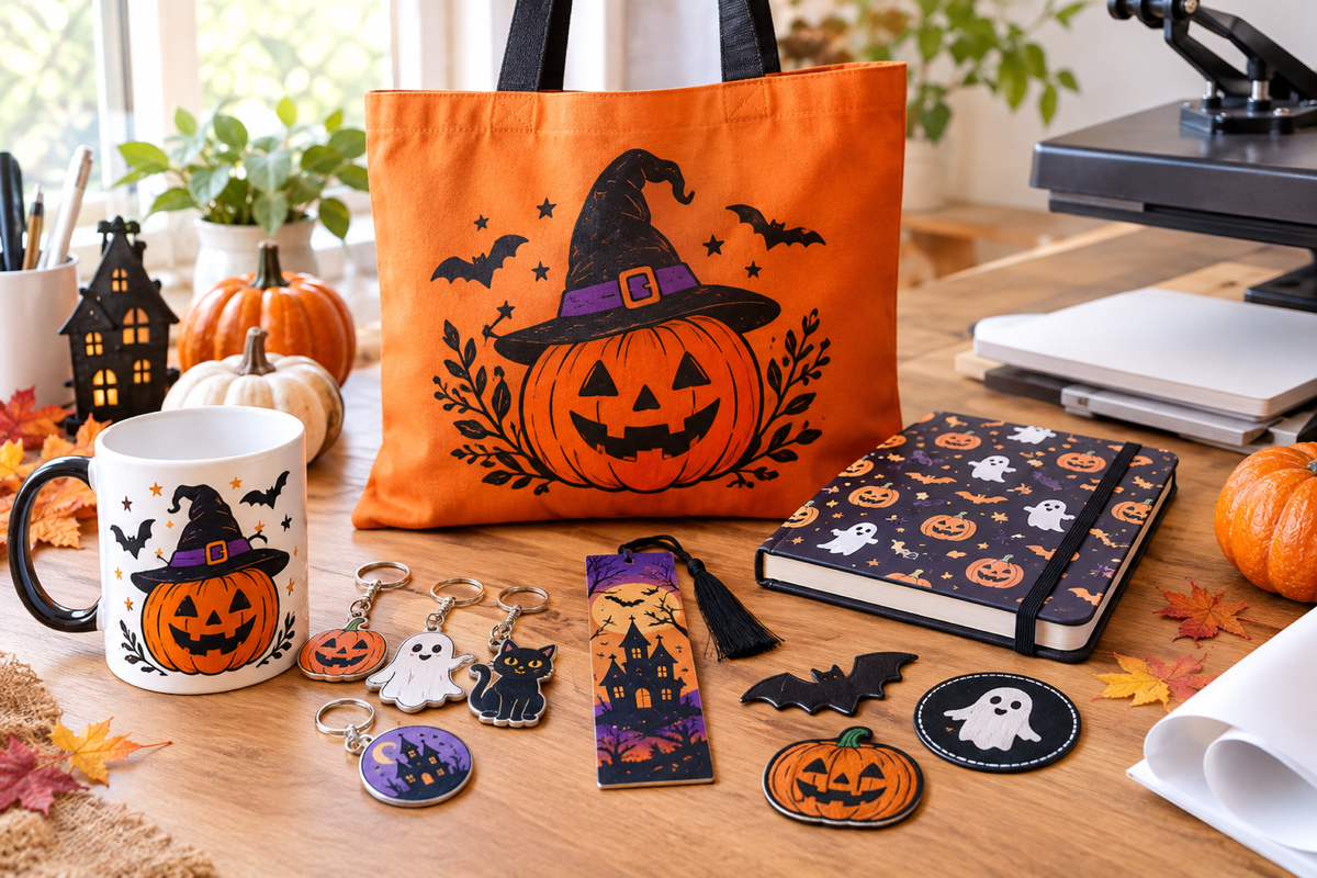 Halloween Sublimation Ideas: Easy Blanks to Create Spooky Designs