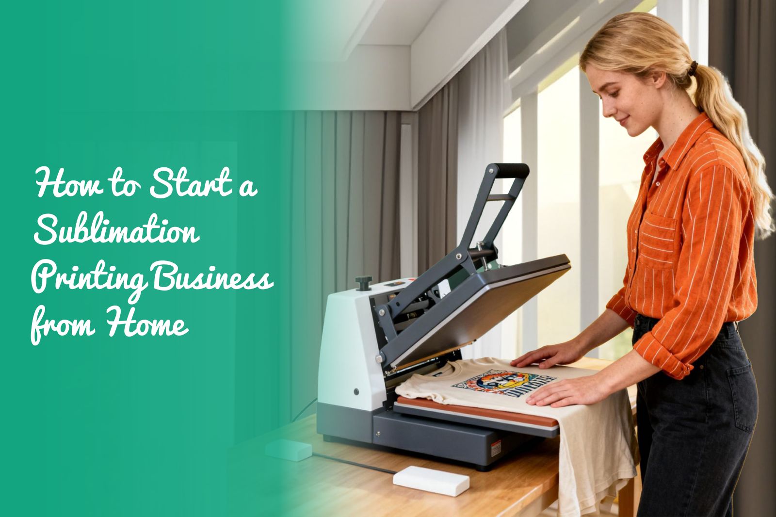 How to Start a Sublimation Printing Business from Home