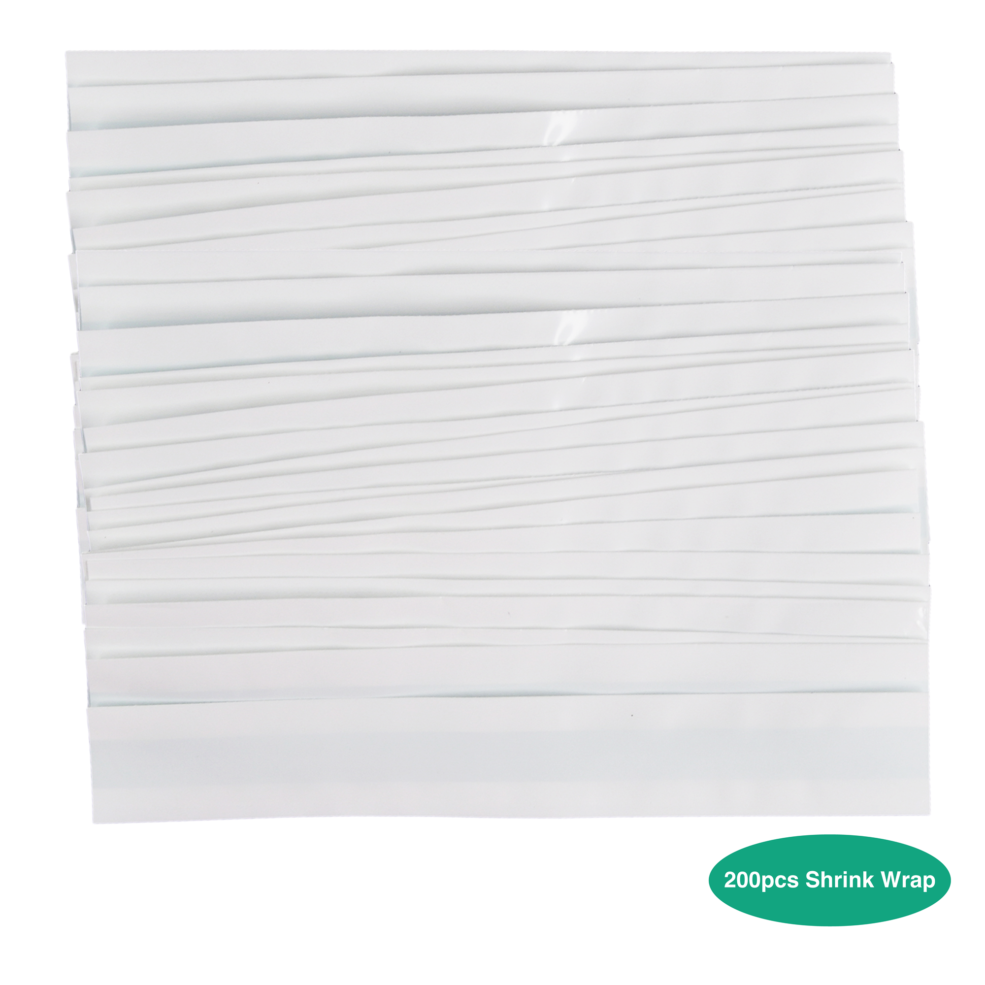 200 pieces of blank sublimation pen wraps for heat shrink, designed for precise fit and vibrant color transfer.