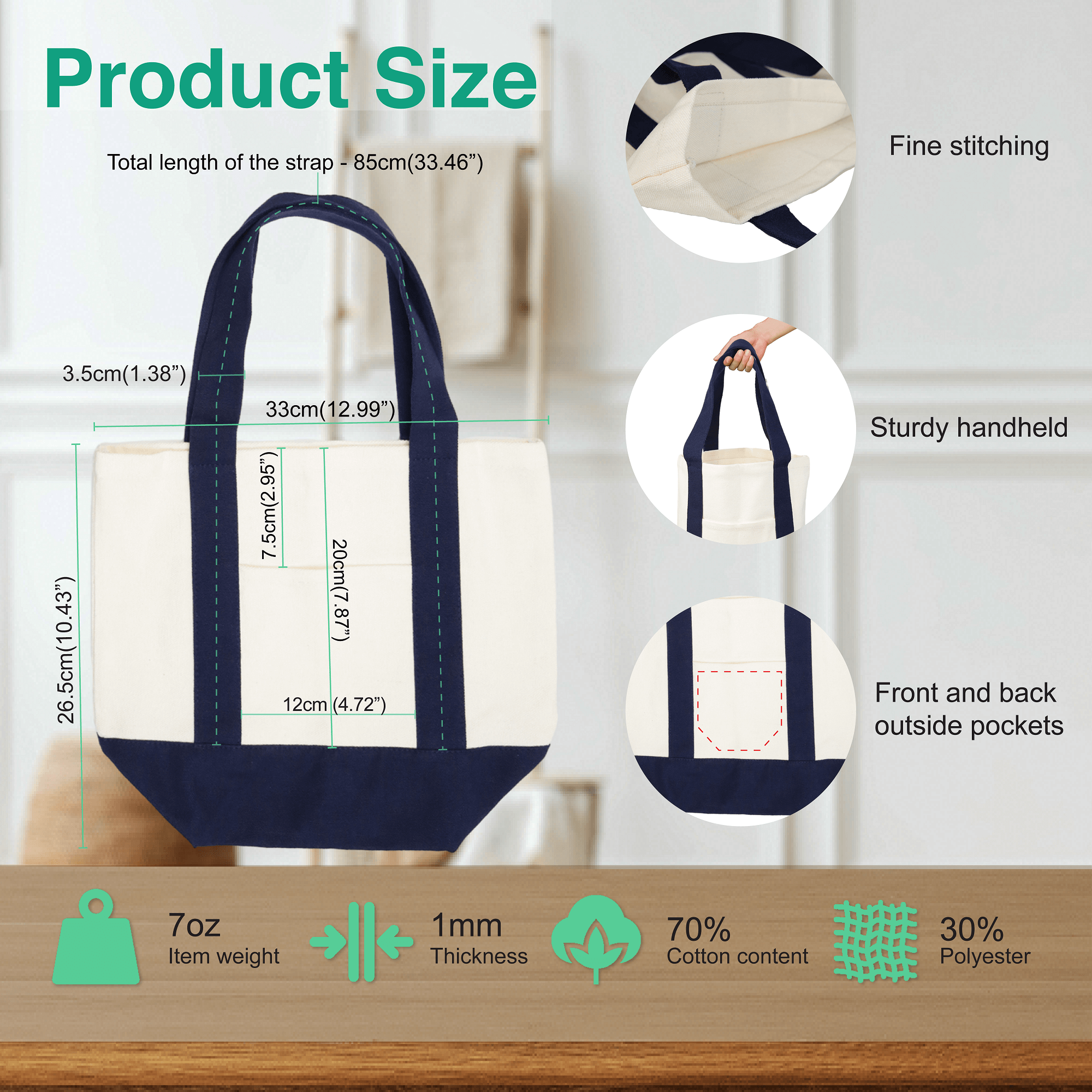 Colorful mini canvas tote bags in red, pink, blue, green, and violet – blank bags for sublimation printing