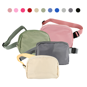 Sublimation Master Belt Bag with Patches Crossbody Belt Bag
