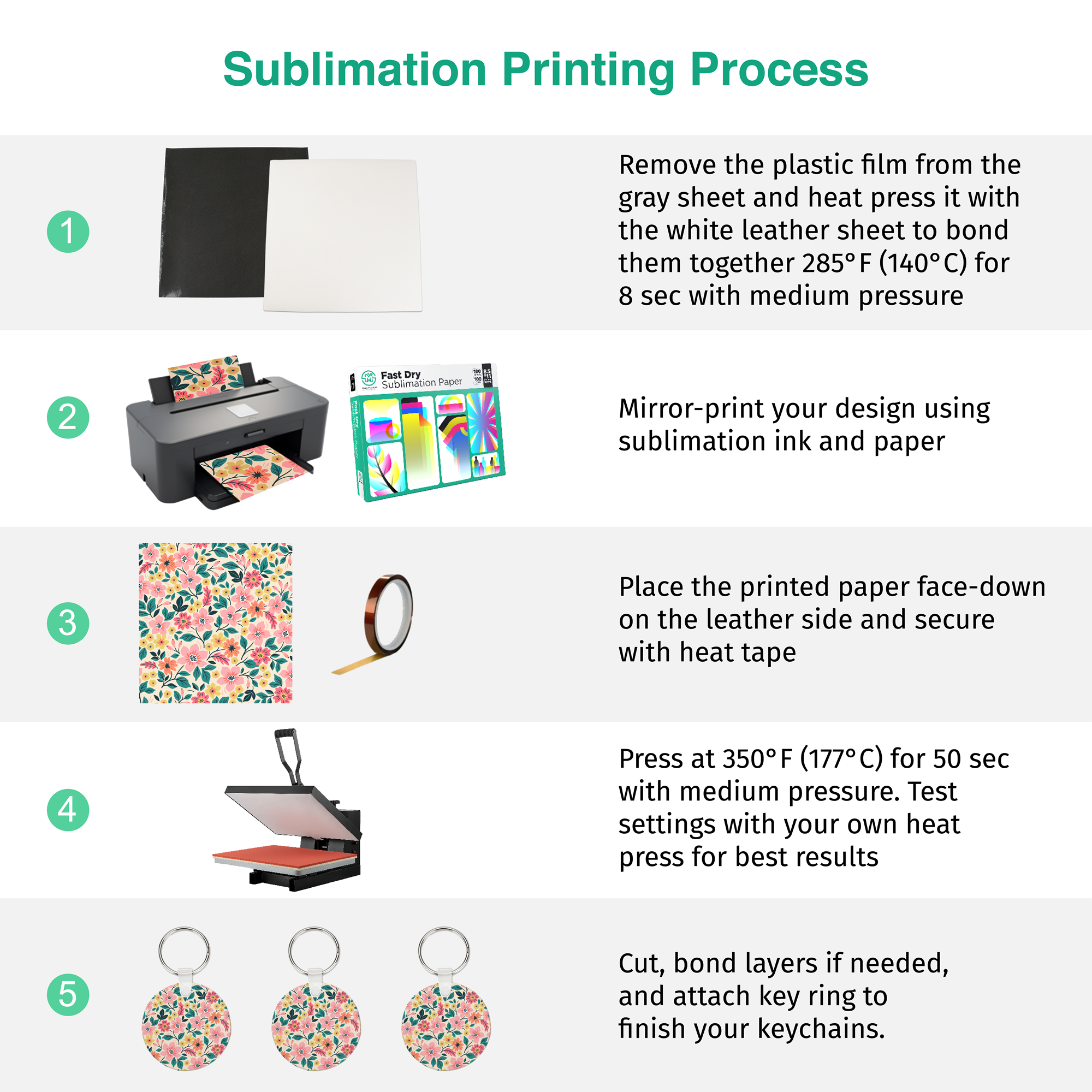 Gray Microfiber Base Fabric with Heat-Activated Adhesive Film – 0.7mm Thick, 30x30cm Sheet